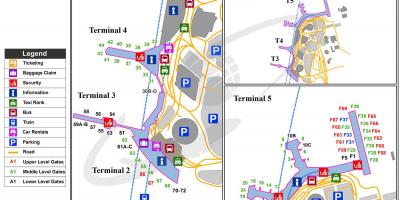 Stockholm arlanda aireportuko mapa
