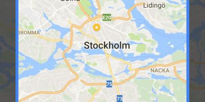 Offline mapa Stockholm