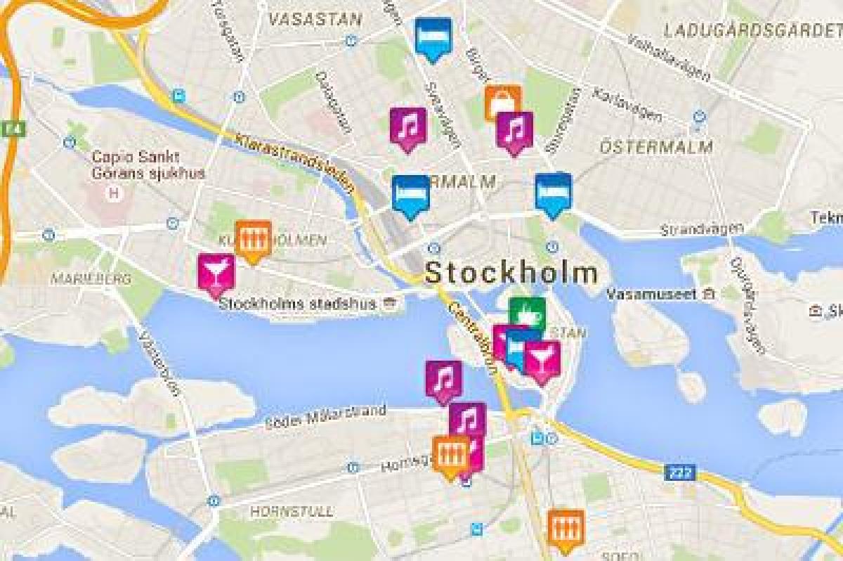 mapa gay mapa Stockholm
