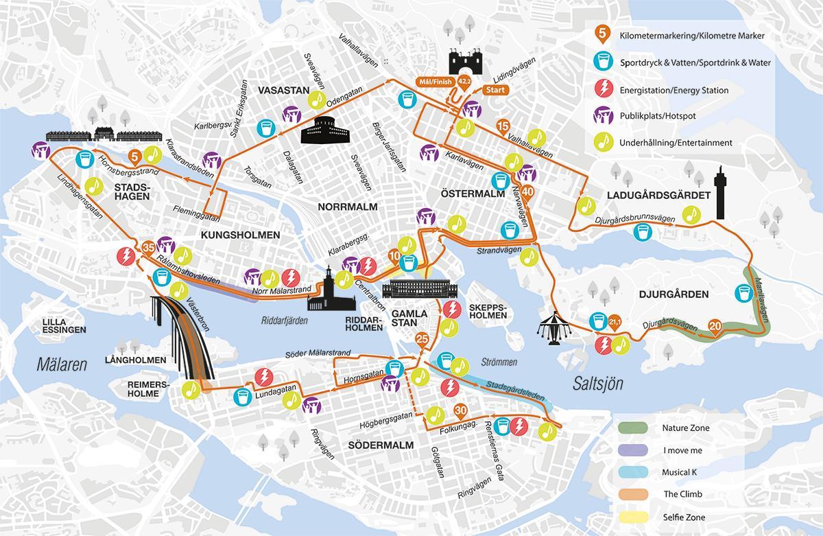 mapa Stockholm maratoia